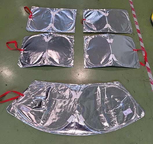AéroSolar®, protection thermique pour le poste de pilotage pour avion et autre aéronef, afin de préserver les équipements électroniques