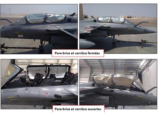 AéroSolar®, protections thermique adaptées aux rafales et autres aéronefs